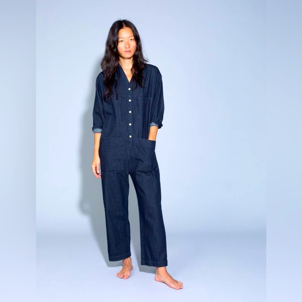 Ilana Kohn Tuck Coverall - Inky
